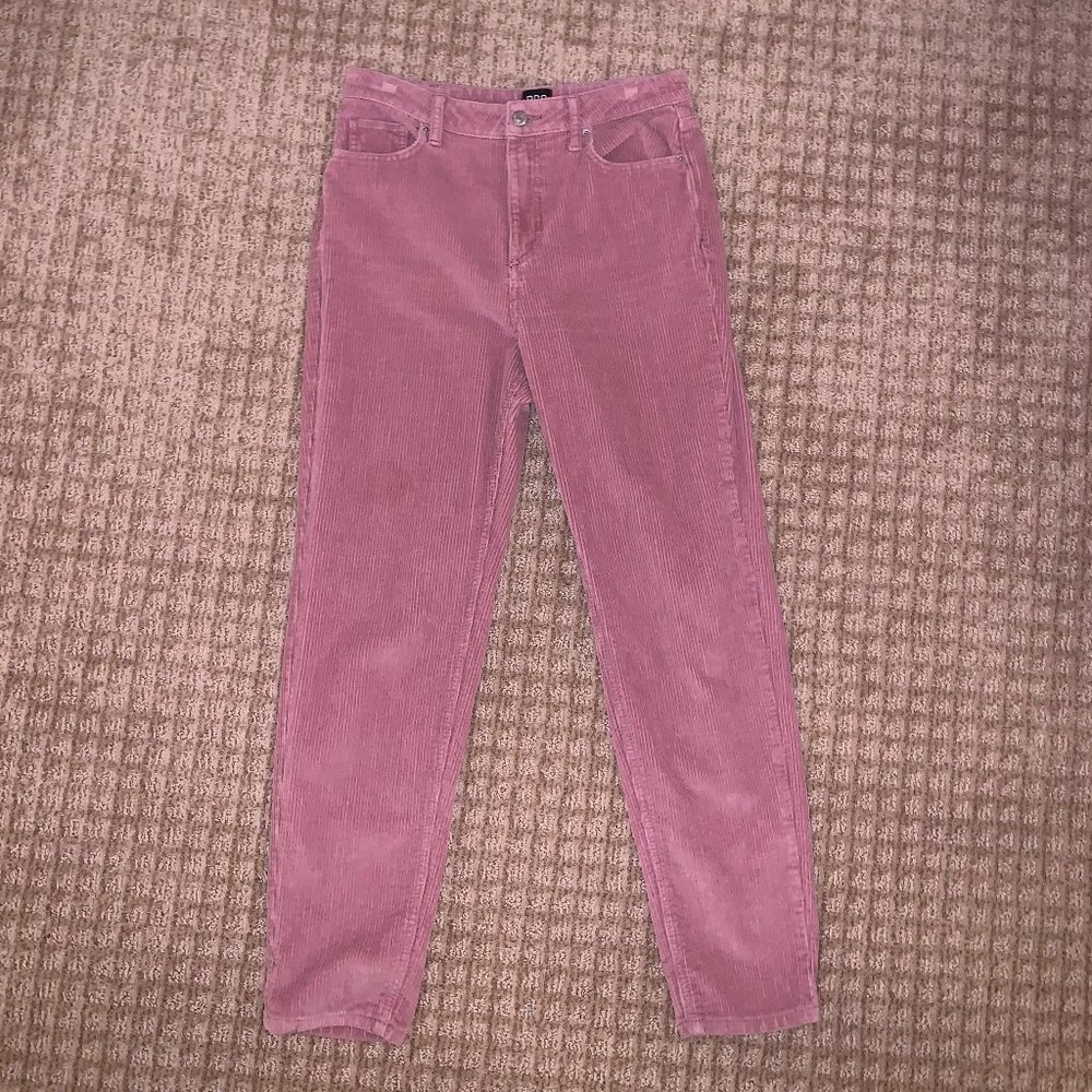 Urban Outfitters Mom Cut Light Pink Corduroy Pants - Size 28